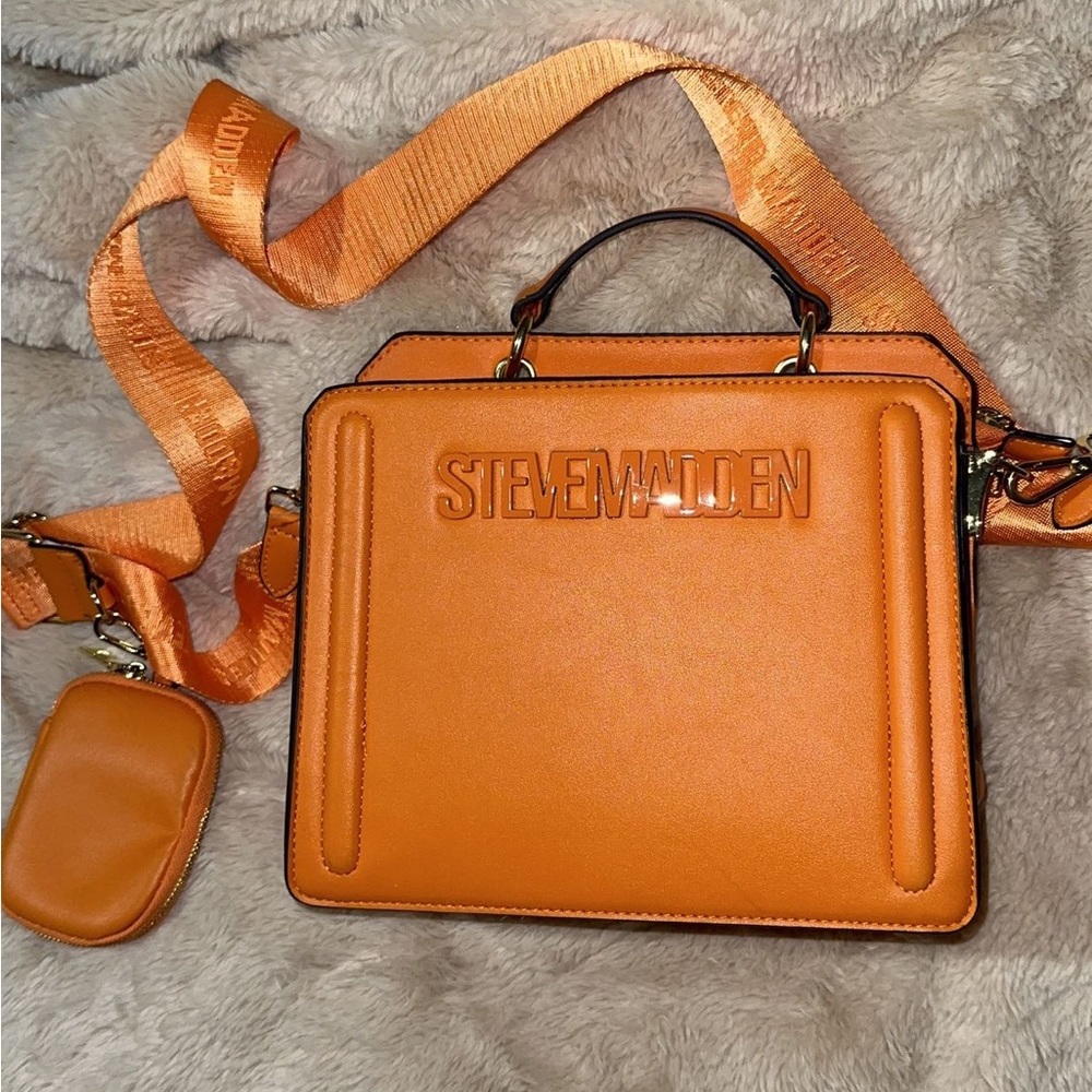 COPY - ORANGE STEVE MADDEN PURSE